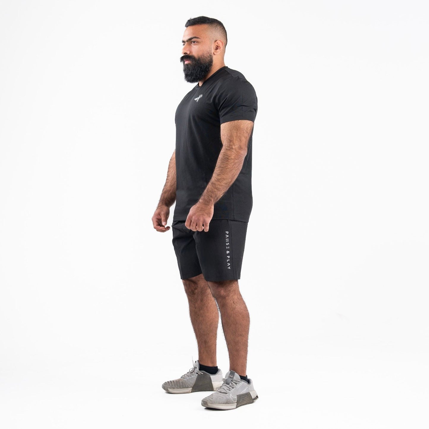 Men Essential Active Tee - Black