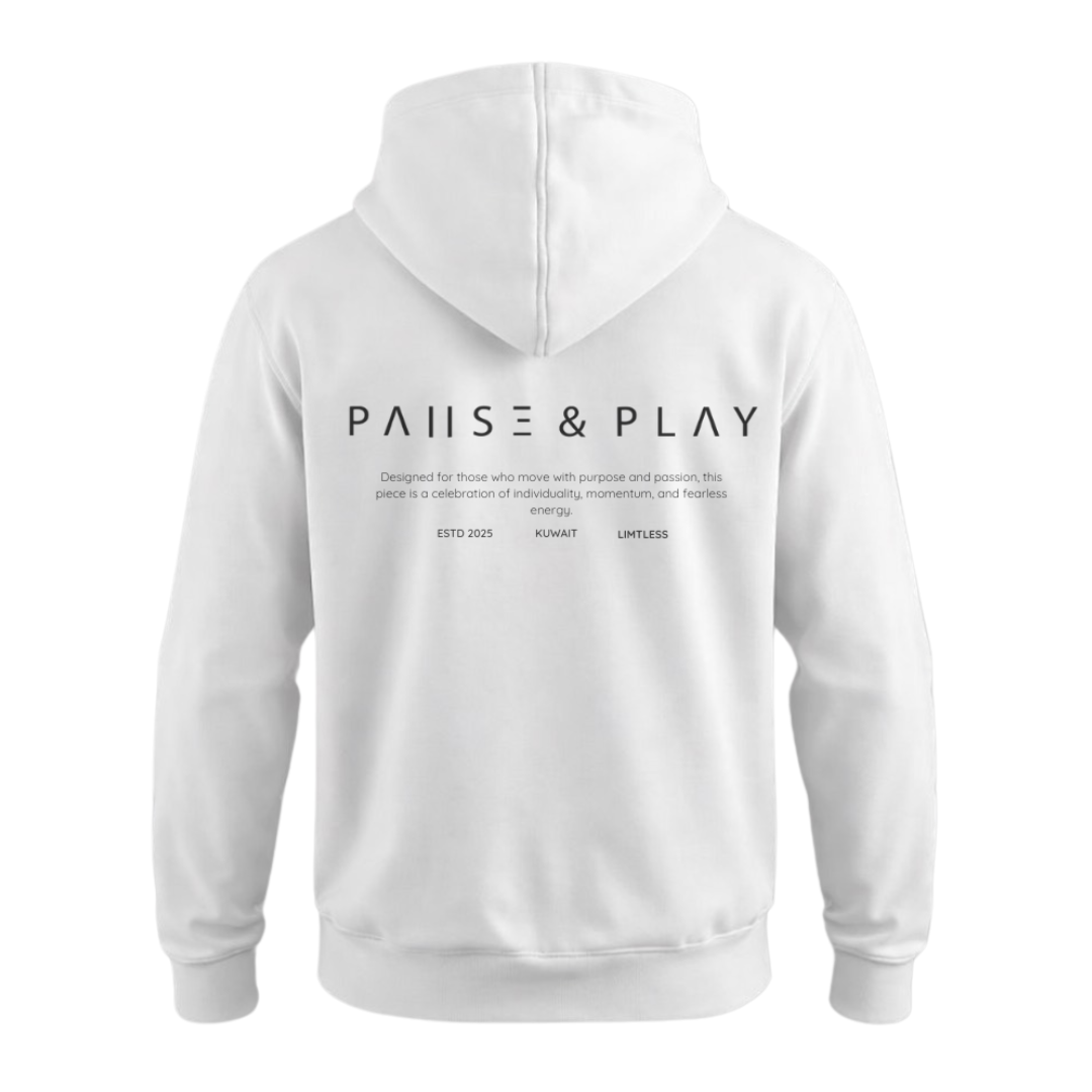 Celebration of individuality Essential Unisex Hoodie - White